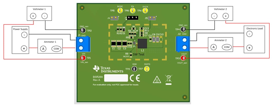 Location Circuit - Texas Instruments TPS54538EVM Evaluation Module